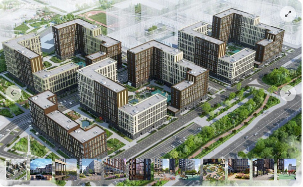 Квартира студия, 17.63 м²